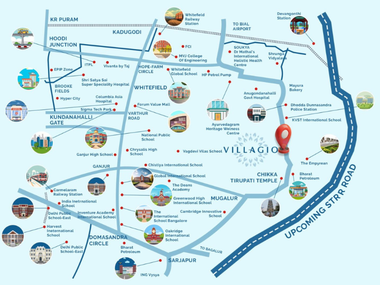 Villagio by Oceanus location-map